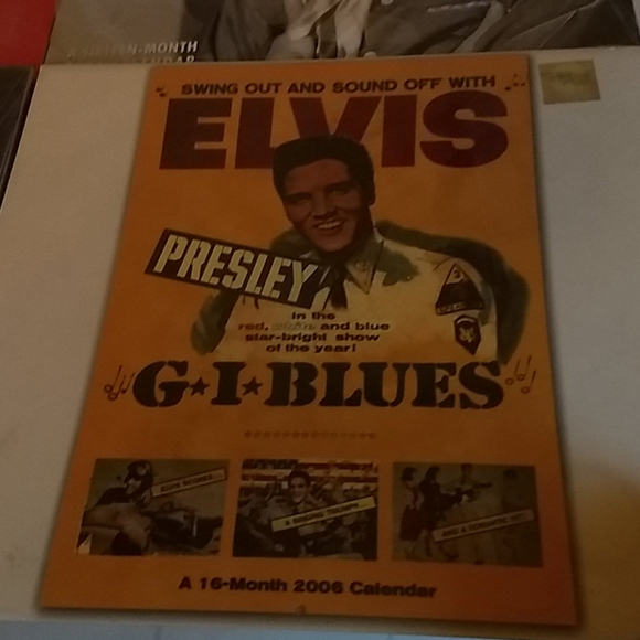 Four new Elvis Presley 16 month calendars - Picture 2 of 5